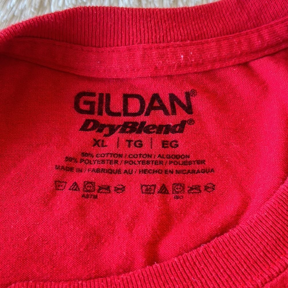 Tanger fire station 21 red short sleeve shirt size XL - Picture 7 of 16